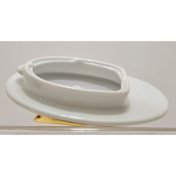 Rutherford Gold Ivy Italy Black Gold Teapot 10" - Picture 11 of 14